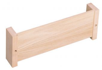 Hymn Book Rack  Finished Interior 15 W X 1-⅞ D
